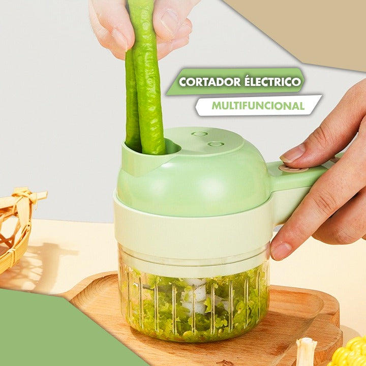 CUTTERPRO® CORTADOR DE ALIMENTOS MULTIFUNCIONAL 4 EN 1