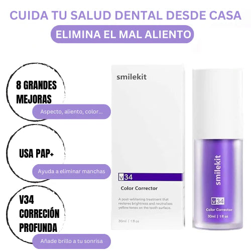 Blanqueador Dental V34™ - HISMILE® (2024) ⭐⭐⭐⭐⭐ PAGAMENTO CONTRA ENTREGA - ENVÍO GRATIS