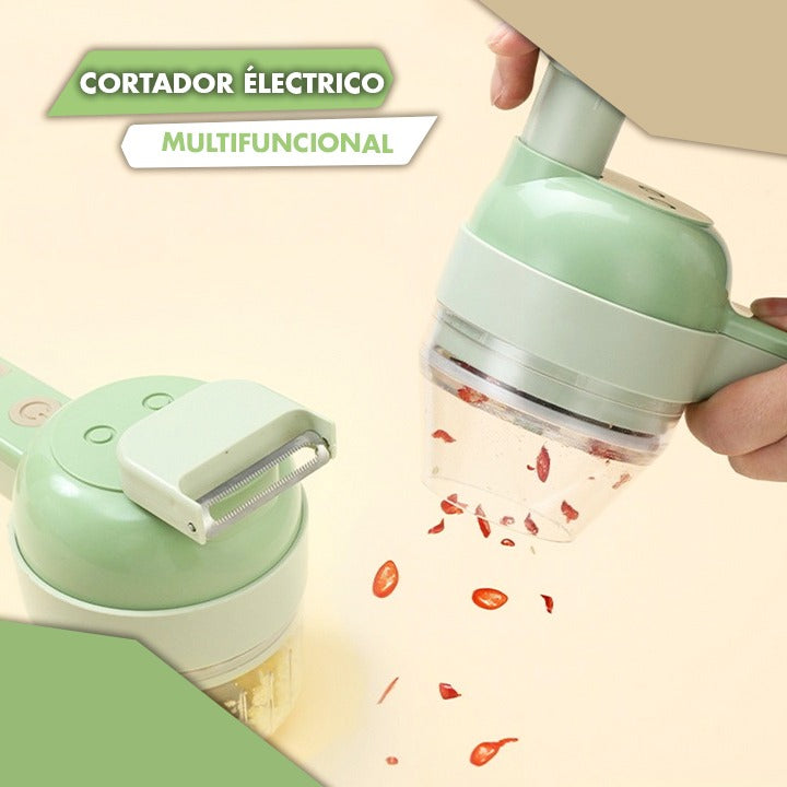 CUTTERPRO® CORTADOR DE ALIMENTOS MULTIFUNCIONAL 4 EN 1